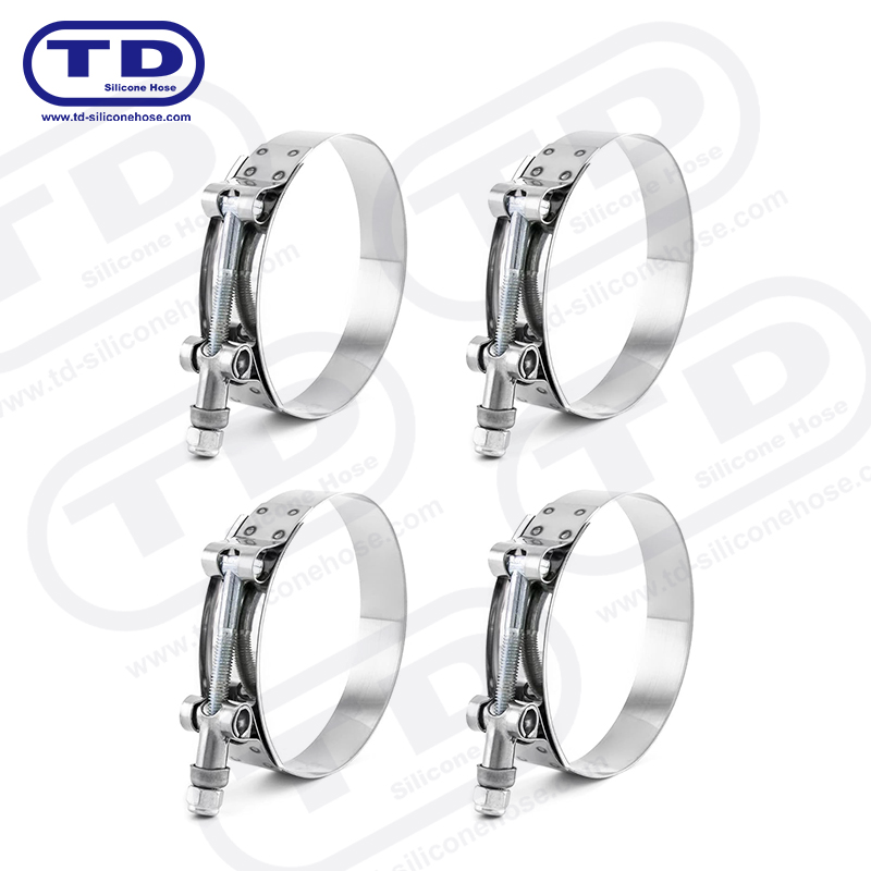 گیره شیلنگ سیلیکون T-Bolt با کار سنگین