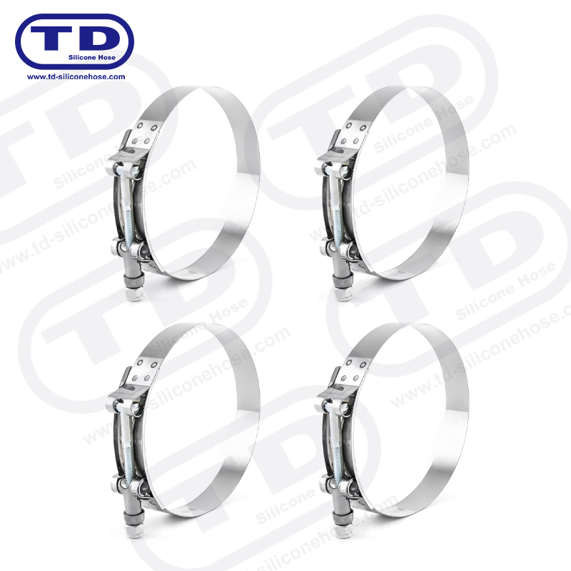 گیره شیلنگ سیلیکون T-Bolt با کار سنگین