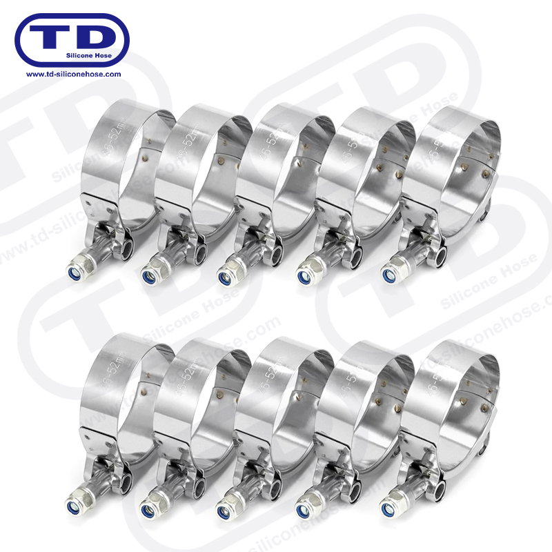 گیره شیلنگ سیلیکون T-Bolt با کار سنگین