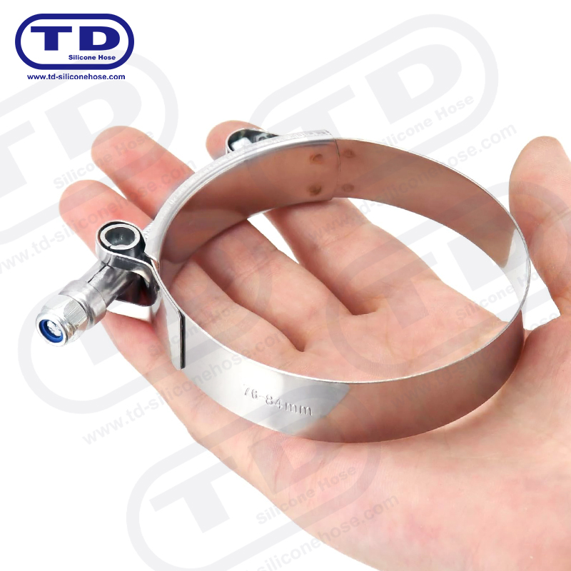 گیره شیلنگ سیلیکون T-Bolt با کار سنگین