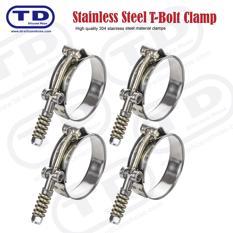 گیره شیلنگ سیلیکون T-bolt تقویت شده بهار
