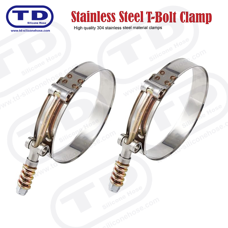 گیره شیلنگ سیلیکون T-bolt تقویت شده بهار