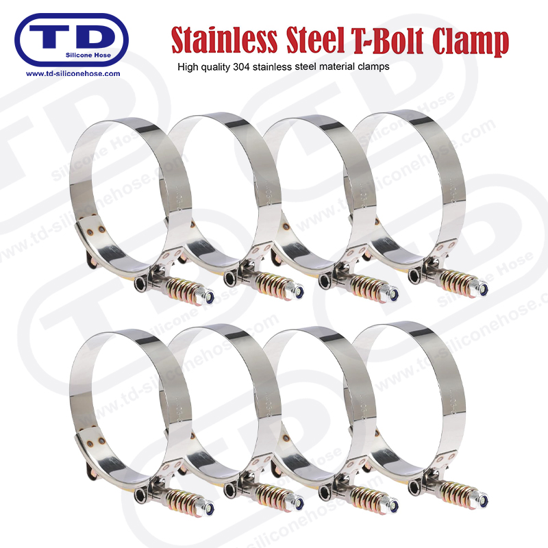 گیره شیلنگ سیلیکون T-bolt تقویت شده بهار