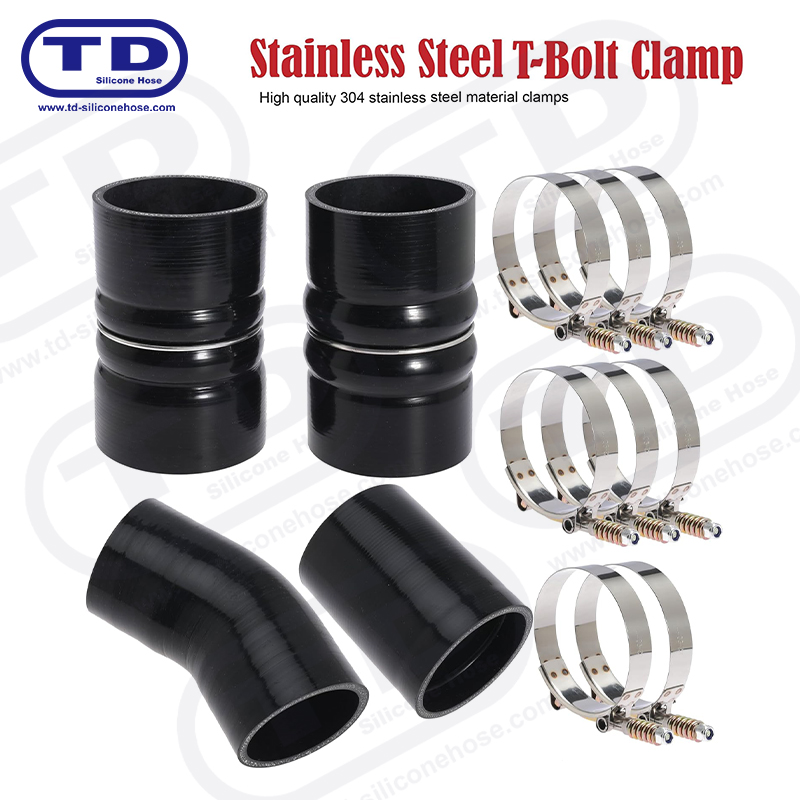 گیره شیلنگ سیلیکون T-bolt تقویت شده بهار