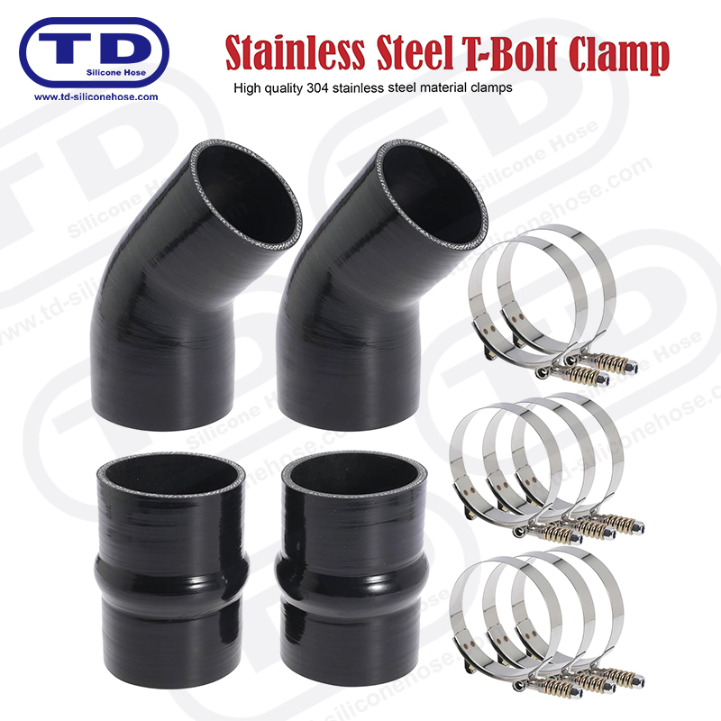 گیره شیلنگ سیلیکون T-bolt تقویت شده بهار
